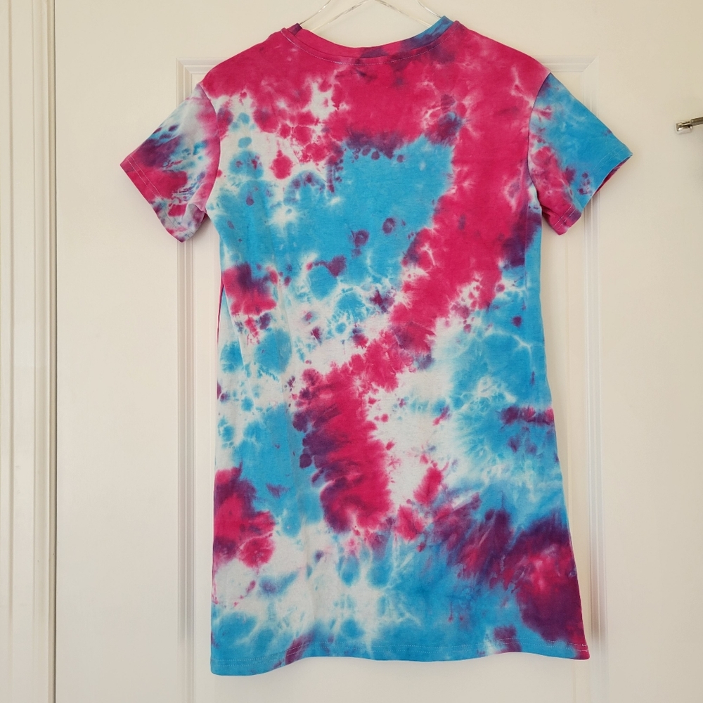 Shein Tie Dye T-Shirt Dress Size XS - Picture 6 of 6